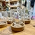Imagen de Vaso Doble Vidrio Base Corcho
