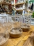 Vaso Doble Vidrio Base Corcho - Alcachofas