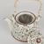 Tetera Porcelana Flores - Alcachofas