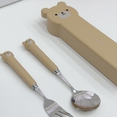 Cubiertos Oso Cute - comprar online