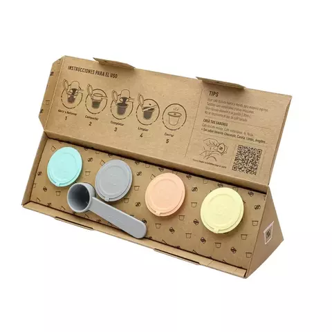 Capsulas Reutilizables Dolce Gusto x4