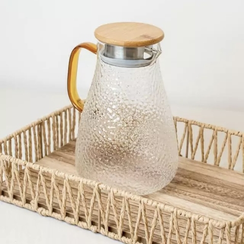 Jarra Vidrio Labrado