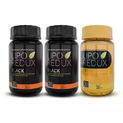 LipoRedux - 2 Black + 1 Fit