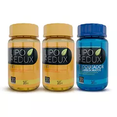 LipoRedux - 2 Fit + 1 Bloqueador de Carboidratos
