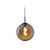 Crisol l- Colgante 1 luz e27 Cristal Ambar 300mm - comprar online