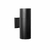 ACUARIO - DIFUSOR BIDIRECCIONAL ALUMINIO 2XGU10 NEGRO - comprar online