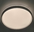 SPLIT Aplique Led Redondo Negro Luz Blanca Cálida 48w en internet