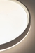 SPLIT Aplique Led Redondo Negro Luz Blanca Cálida 48w - comprar online