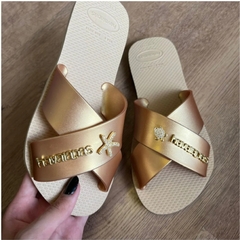 Havaianas Aqua Flor - Loja Graciele Oliveira