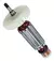 Induzido / Rotor Esmerilhadeira Skil SAG9002 / 1604010B5F - 110V / 127V