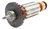 Induzido / Rotor Para Serra Mármore Makita 4100NH3 / MCC400 / MCC401/ MT410 / 513866-4 110V / 127V - Grafenyl