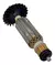 Kit Induzido Completo para Esmerilhadeira Bosch GWS9-125S / 1604010BN1 / 1619P11715 - 220V