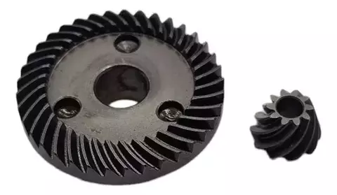 Jogo de Engrenagem e Pinhão compatível para Esmerilhadeira Makita M9507/ M9508/ M9510 / M9511