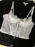Corset cleopatra blanco - comprar online