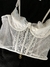 Corset cleopatra blanco - tienda online