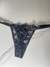 Tanga regulable negra - tienda online