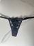 Tanga regulable negra - Sensoria lenceria