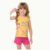 Conjunto menina regata cotton flamingo com cheirinho - Koltrim Kids