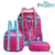 Mochila Infantil Carrinho Bolso Stitch Menina Rosa Importada
