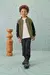 Jaqueta Bomber Moletom Flanelado College Luc.Boo Verde