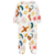Macacão Pijama para Bebê borboleta Plush/Fleece Pezinho - Koltrim Kids