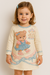 vestido inverno kukie manga longa tecido fly tech ursinho na internet