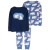 Pijama 3 pecas Plush Algodao Calça Cartrs Menino Azul na internet