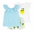 Conjunto Bata e Shorts 3 peças Toddler Carter’s look Menina - comprar online