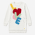 Vestido Bomber Blusao Moletom Silk LOVE MYLU off-white - loja online