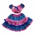 Conjunto Festa Junina Cropped Saia Super Fantasias