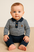 Conjunto Bebê Body Manga Longa Gola Polo calça moletom gliny - Koltrim Kids