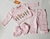 Imagem do Conjunto bebê menina tricot rosa gymboree com sapatinho