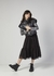 Imagem do Conjunto 2 peças Saia Tule Rodada Blusa Cropped Preto Prata