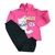 Conjunto MENINA Promoção Blusa calca Maindra Touca tam 08
