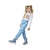 Conjunto Moletom Menina Calça Azul Blusa Colorida Mylu fun na internet