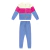 Conjunto Moletom Menina Plush Rosa Lilas Off-white Glinny na internet