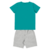 Conjunto camiseta algodão + Short alfaiataria boca grande - loja online