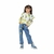 Conjunto Moletom Menina Calça Azul Blusa Colorida Mylu fun - Koltrim Kids