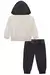 Conjunto Moletom Flanelado MENINO Capuz Ofwhite Calca LucBoo na internet