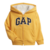 Blusa Moletom GAP original Sherpa peluciada Amarela capuz na internet