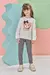 Imagem do Conjunto camiseta manga longa legging termica ursinho kukie