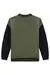 Jaqueta Bomber Moletom Flanelado College Luc.Boo Verde - loja online