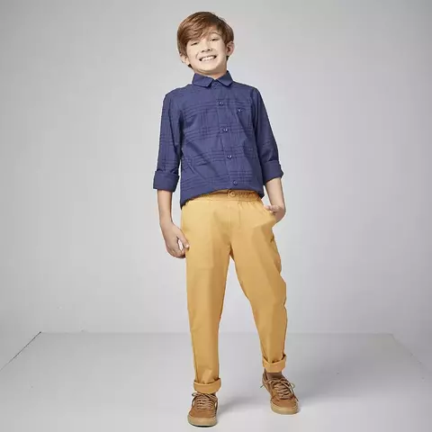 CAMISA MENINO INFANTIL MANGA LONGA OLIVER JR