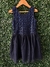 Vestido Menina Festa tule Latejoula Brilho Azul Importado na internet