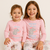 Pijama malha algodão longo infantil 4 peças Menina - loja online