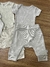 Conjunto Bebê Calça Saruel Babador Gerber Importado Neutro