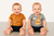 Trio Bebê Menino 2 Body Bory 1 Shorts Algodão RN M P G GG - Koltrim Kids