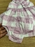 Vestido Arrumadinho Festa Calvin Klein Lilas Branco Laços ck - comprar online