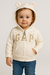 Blusa Moletom GAP original Sherpa peluciada Off-white capuz - comprar online