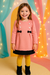 Vestido manga longa Festa Arrumadinho Gymboree Importado Eua - Koltrim Kids